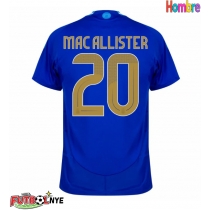 Camiseta Argentina Alexis Mac Allister #20 Visitante Equipación Copa America 2024 manga corta